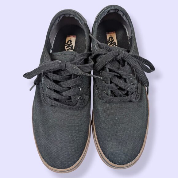 Vans Chima Black & Brown Skate Shoes - Picture 2 of 11